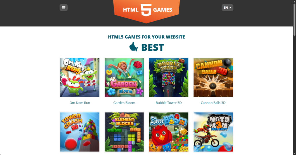 html 5 games