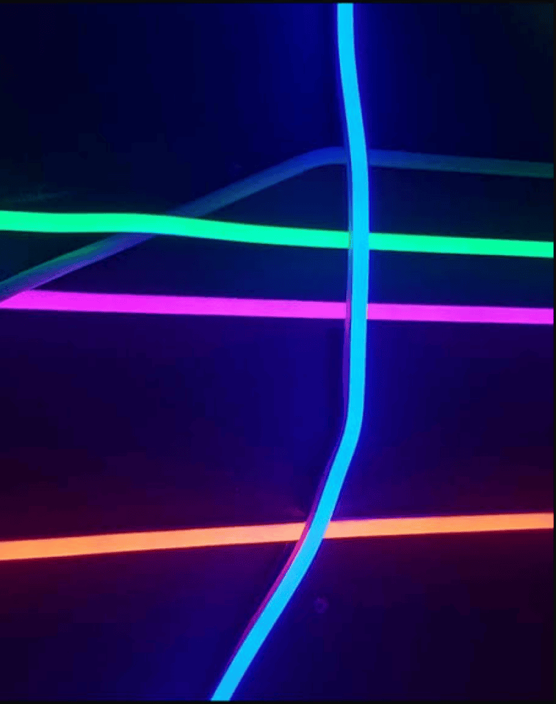 Neon Gradient Flow