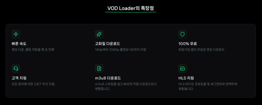 vodloader.com 접속