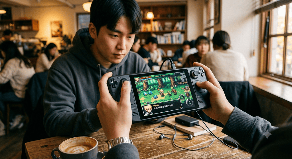 제노니아 1 기억의 실타래를 Steam Deck에서 휴대용 RPG로 플레이하는 환경